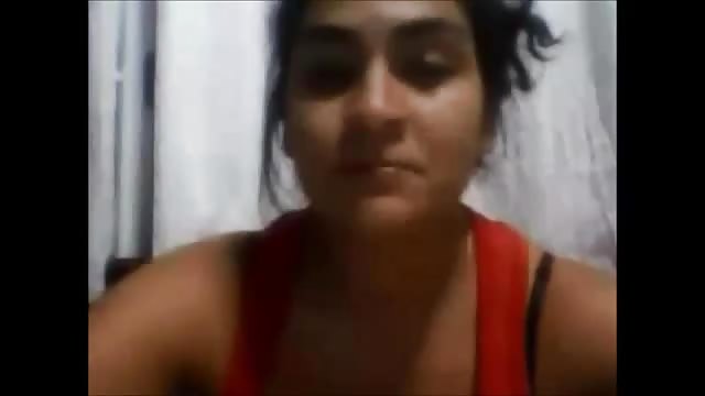 Morena guarra en la webcam