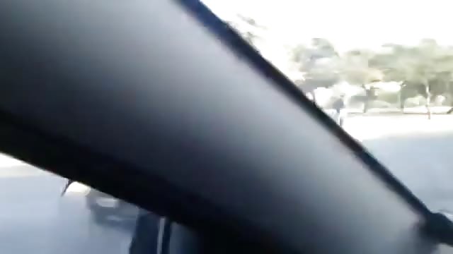 Masturbada en un coche en marcha