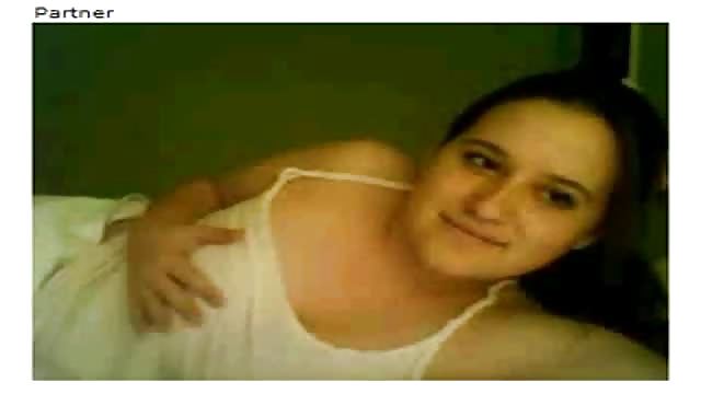 Gordita se masturba delante de la webcam
